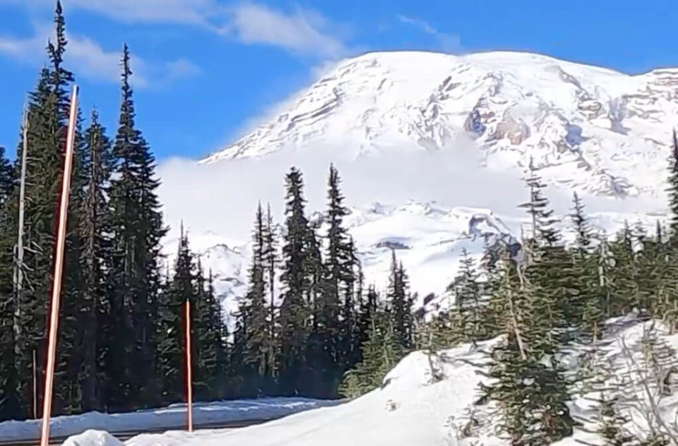 Hyperlapse: Driving In & Out Of Mount Rainier National Park